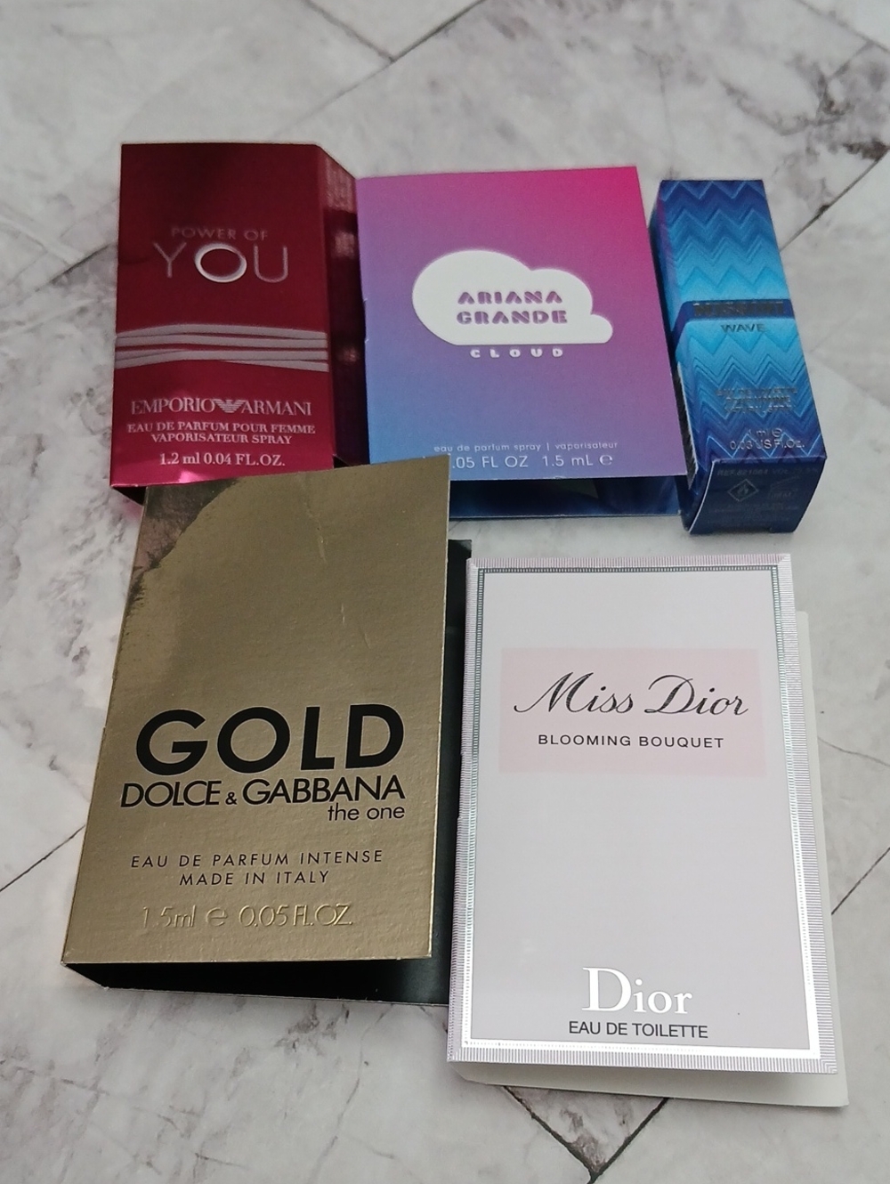 11. Dolce & Gabana Sample Fragrance